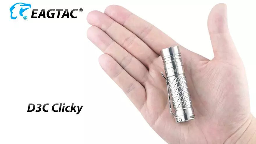 EagleTac D3C Clicky Ti 800 Lumen EDC Flashlight